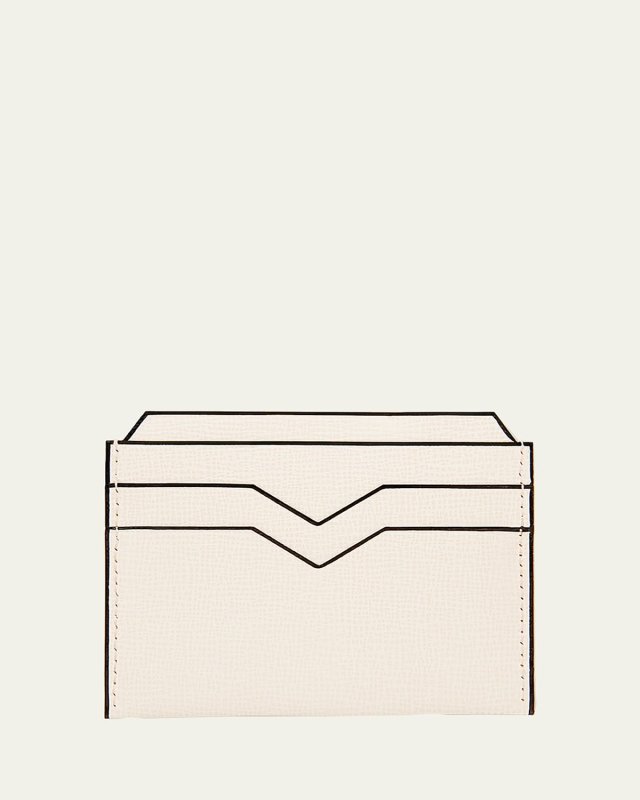 Textured Leather Card Case